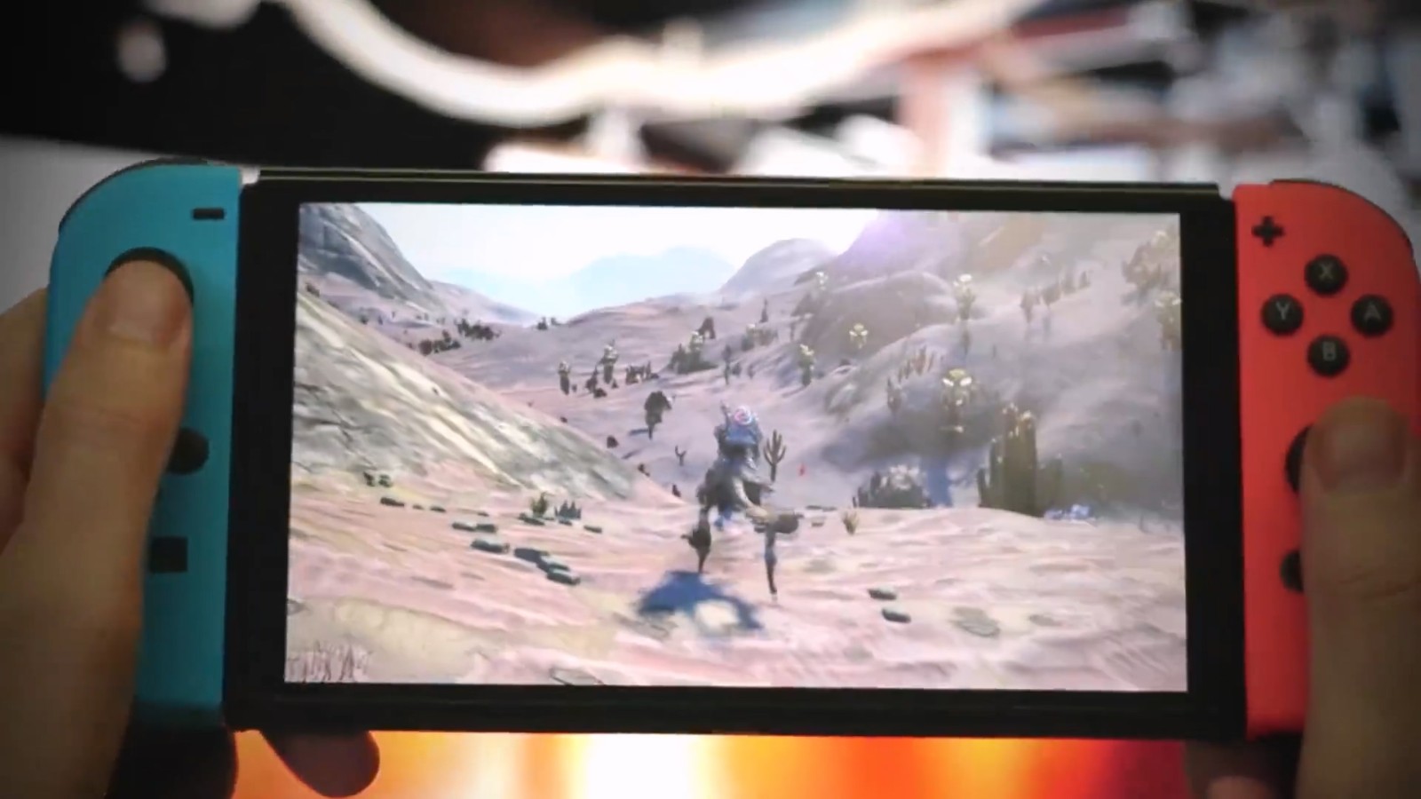 《无人深空》NS版新预告享受手掌带来的星空探索