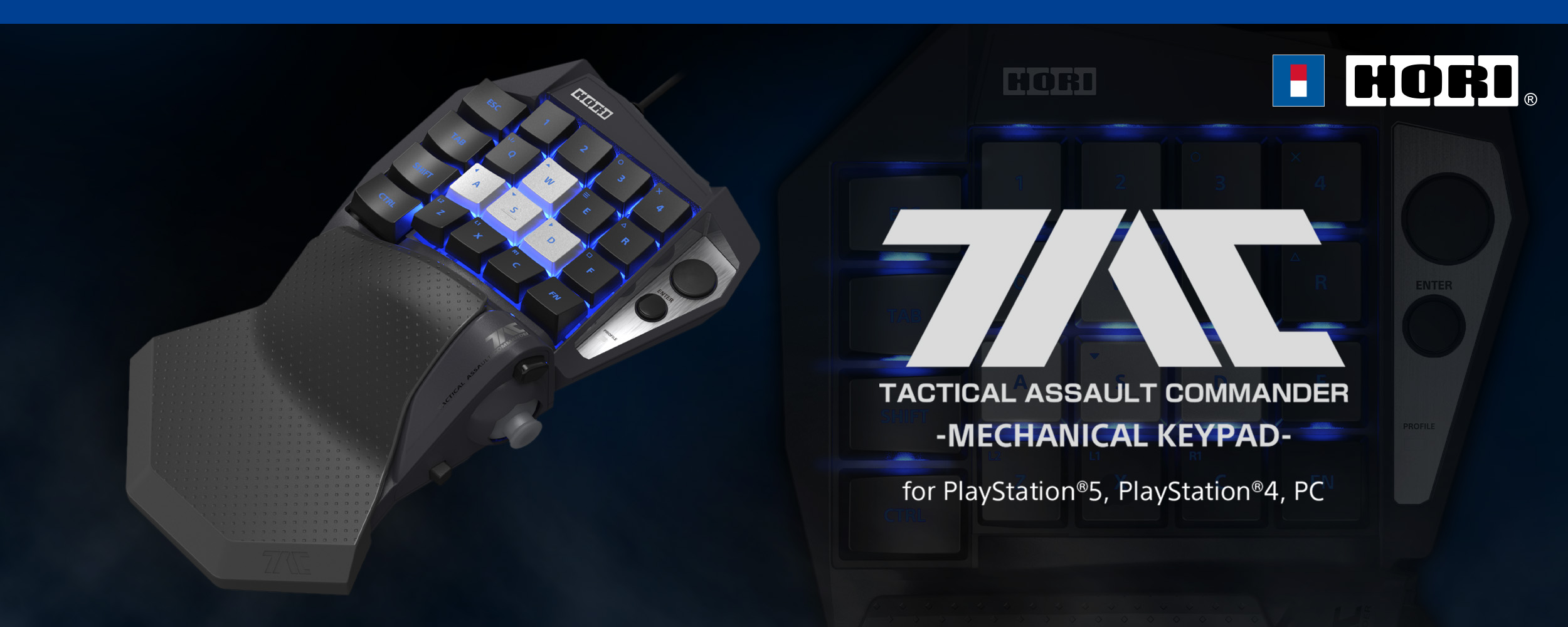 HORI迷你键盘控制器战术突击指挥官推新游戏更流畅