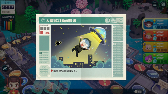 《大富翁11》揭秘新模式，4个人打神秘博士，16张牌能打得过我吗？